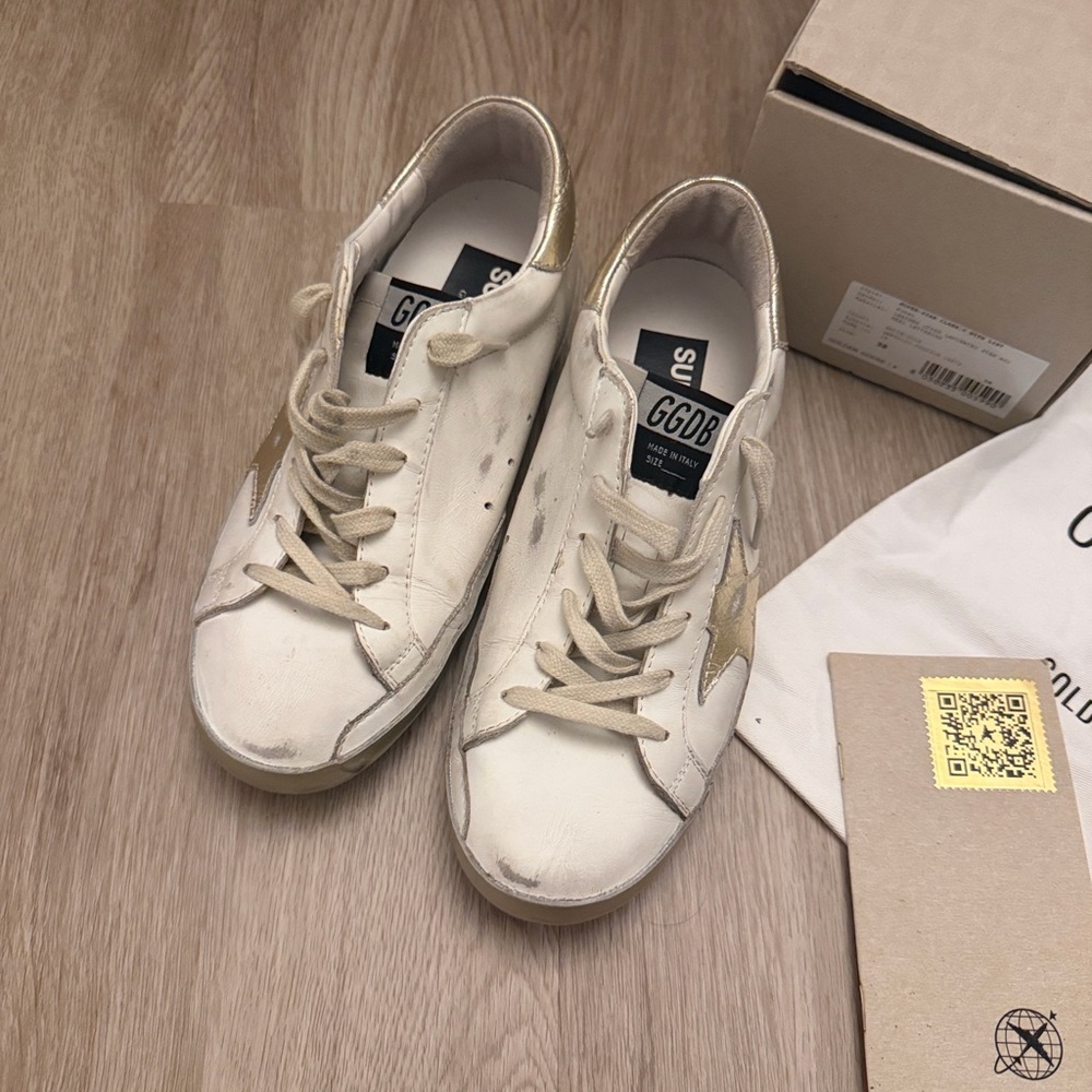 Golden Goose super star Sneakers with Gold Star size 38 - Picture 5 of 11